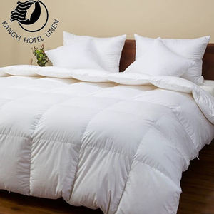 Ropa de cama de lujo para Hotel, edredón de relleno de plumas de ganso blanco para dormir - Product Image 4