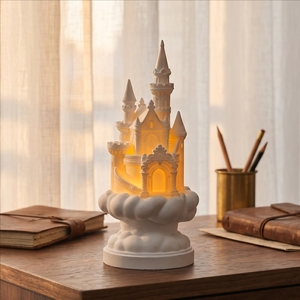 Luxury Cloud Castle Scented <b>Candle</b> Plaster Jar Aromatherapy <b>Candle</b> for Home Decor and Birthday Gift - Product Image 1