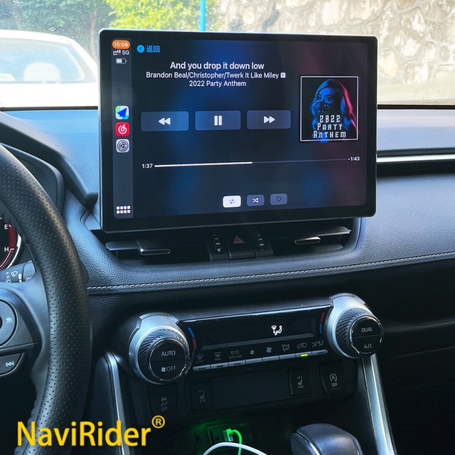 13.3" 2K Screen Android Car Multimedia Video Player for Toyota Rav4 RAV-4 2018 2019 2020 Stereo GPS Navigation Wireless Carplay