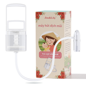 Aspirateur nasal pour bébé et tout-petit avec pompe à main et pointe non invasive pour nettoyer rapidement les passages et les crottes de nez obstrués - Product Image 1