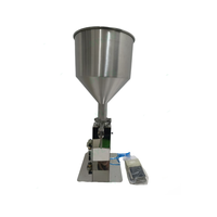 Machine de remplissage pneumatique manuelle A03 Premium, précise, à faible erreur, durable, pour cosmétiques, confitures, pâtes, miel, huiles et liquides visqueux, simple d'utilisation