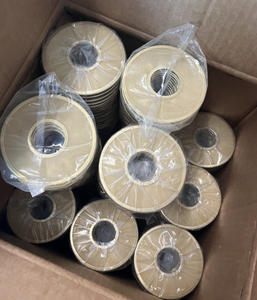 Facile à nettoyer forte capacité de filtration de l'huile plaque de filtre à huile lubrifiante en laiton réutilisée disque de filtre tissé à huile hydraulique - Product Image 2