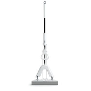 Vente en gros de serpillères magiques pliables pour le nettoyage de la maison, 28 cm, haute qualité, manche extensible, auto-pressantes, en éponge PVA - Product Image 1