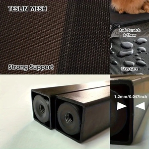Portable Washable Summer Dampproof Frame Tent <b>Cot</b> Luxury Detachable <b>Camping</b> Elevated Dog <b>Cot</b> <b>Bed</b> for Pets - Product Image 4