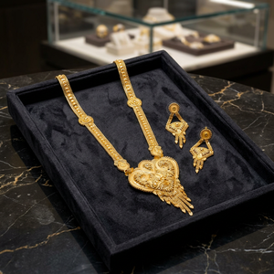 Juego de Collares Largos Chapados en Oro de 14K, 18K y 24K al por Mayor, Collares de Moda, Joyería Tradicional, Joyería de Latón Rellena de Oro - Product Image 3