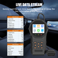 Escáner de Diagnóstico Universal para Automóviles ACETOP ACECYV320 OBD2, Pantalla a Color de 2.8 Pulgadas, 1 Año de Garantía, Comprobación de I/M, Pruebas de Emisiones, 9 Protocolos