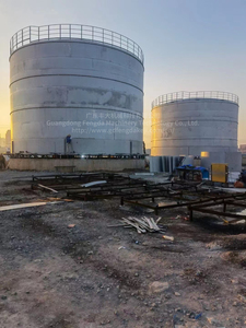 Fengda 20000 M3 - 200000 M3 réservoir de stockage de liquide d'eau de carburant diesel à grande échelle réservoir de toit flottant à toit fixe - Product Image 6