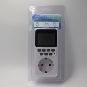 ขายดี จอ LCD 230V 16A ตัวตั้งเวลาเปิด/ปิด พร้อมแบตเตอรี่แบบชาร์จได้ มีปลั๊กและเต้ารับ สำหรับใช้ในบ้าน - Product Image 6