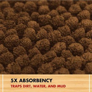 अल्ट्रा शोषक Microfiber कुत्ते दरवाजा चटाई टिकाऊ शीतल पालतू कुत्ता मैट बेड और गैर पर्ची पालतू जानवर खिला बेड मैट - Product Image 3