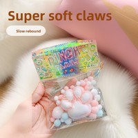 Mainan Penghilang Stres Besar, Boneka Cakar Kucing Lembut yang Lambat Mengembang, Blind Box/Blind Bag untuk Anak Perempuan dan Laki-laki