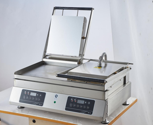 压板烤架、商用牛排和汉堡油炸设备、电动双面压板烤架 - Product Image 6