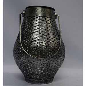 Manufacturer Cross-Border E-Commerce Solar-Powered Tin Can <b>Projector</b> <b>Lights</b> Outdoor Camping Lanterns for Garden Lawn Camping - Product Image 2