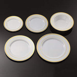 Litthing — elégante jetable en plastique, 6 7.5 9 10 pouces, pour les salades, Desserts, gâteau de mariage, livraison directe depuis l'usine - Product Image 1