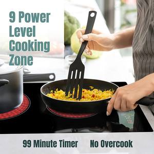 Placas calientes Cocina de inducción comercial industrial plana Estufa eléctrica portátil Cocina de inducción Aparato de cocina - Product Image 3