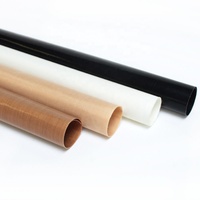 Tissu en fibre de verre enduit de PTFE antiadhésif résistant aux hautes températures pour presse à chaud, transfert par sublimation, couverture de four et feuille alimentaire