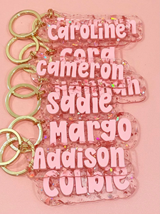 NUEVO Llavero Personalizado con Nombre, Accesorio de Moda para Bolsos, Charm 3D para Bolsos y Carteras - Product Image 4