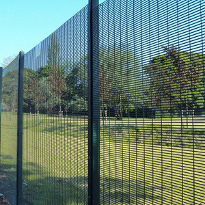 Clôture de jardin en maille anti-coupure à <span class=keywords><strong>vue</strong></span> dégagée de haute sécurité 358 revêtue de PVC avec service de modélisation 3D en gros - Product Image 4