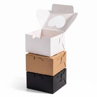 Boîte cadeau en papier kraft rigide avec laminage mat, impression personnalisée, fermeture magnétique et poignée, adaptée aux aliments, pour savon, bonbons, en-cas
