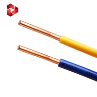 Hochwertiges Flexibles Elektrokabel 1,5mm 2,5mm 6mm 20mm PVC Kupfer BV BVR RV Haus Bau Industrie CE ISO9001