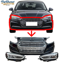 Aksesoris Berkualitas Tinggi untuk Body Kit Mobil Audi A5, Bumper Mobil, Lampu LED, Grille, Radiator, Spoiler Mobil, Fender, Kap Mesin, Kaca Depan