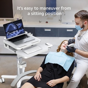 बेविसर एमटीओ-3 मोबाइल मेडिकल कार्ट लैपटॉप हॉस्पिटल कार्ट ट्रॉली - Product Image 6