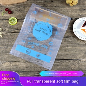 Frais Verrouillage Respirant Transparent Pain Cuisson Doux Film Sacs pour Toast Repas Petits Pains Chambre Température Préservation - Product Image 2