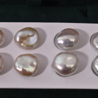 Perles Baroques Naturelles d'Eau Douce Colorées Lumineuses, Perles Recyclées Sans Trou, Perles Bouton, Accessoires DIY pour Ornements