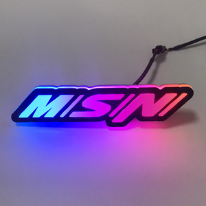 Trung Quốc Nhà máy tùy chỉnh RGB dòng chảy Series LED huy hiệu 12V 5V không thấm nước đèn pha OEM Logo Led biểu tượng - Product Image 6