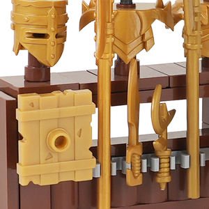 Nouveaux ensembles <span class=keywords><strong>de</strong></span> blocs <span class=keywords><strong>de</strong></span> construction <span class=keywords><strong>de</strong></span> modèles <span class=keywords><strong>de</strong></span> guerres <span class=keywords><strong>de</strong></span> la Seconde <span class=keywords><strong>Guerre</strong></span> mondiale, supports d'armes militaires médiévales, jouets <span class=keywords><strong>de</strong></span> puzzle pour enfants - Product Image 4