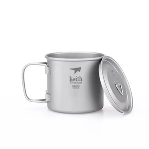 Gobelet en titane moderne et ultraléger de 350 ml, personnalisable, écologique, pour le camping, le café, la bière, portable pour l'extérieur - Product Image 2