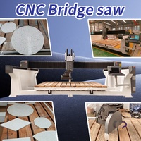 Centre d'usinage vertical CNC 5 axes haute vitesse pour le polissage miroir, le meulage des bords et le perçage de trous