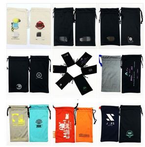 Pochette de nettoyage pour lunettes en microfibre avec logo personnalisé, lot de 3, pour promotion ou cadeau - Product Image 3