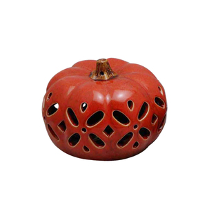 Statue en céramique SJF1324 de la marque <span class=keywords><strong>SJF</strong></span>, en différentes formes, décoration citrouille d'Halloween avec LED, vente en gros - Product Image 5