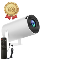 Mini projecteur intelligent WiFi 6 Hy300 Pro 720P avec haut-parleurs intégrés Android 11 Home Theater