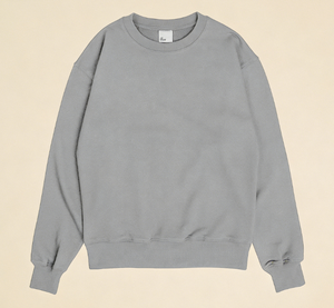 Sweat-shirt épais en coton à col rond, tricoté en molleton 3 couches, chaud pour l'hiver, style coréen, streetwear décontracté - Product Image 1