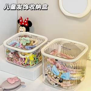 Boîte de rangement de bureau rectangulaire moderne en plastique PP sans BPA, étui de rangement portable pour bijoux de bureau pour filles - Product Image 5