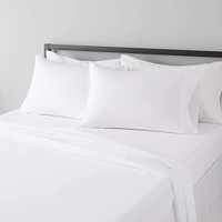 Ensemble de draps-housses Basics 3 pièces, légers, super doux, faciles d'entretien, en microfibre écologique, poches profondes de 14 pouces, taille Twin XL, blanc