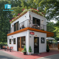 Nouveau design de maison en conteneur détachable à distance maisons en conteneur d'un étage deux étages maison de luxe de 40 pieds 20 pieds 40 pieds