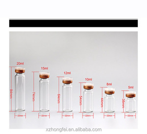 Flacons tubulaires en verre stériles pour injection, vente en gros d'usine, 5 ml, 20 ml, avec bouchon en caoutchouc, pour usage pharmaceutique et diffusion, compatibles 5 ml, 8 ml, 10 ml - Product Image 6