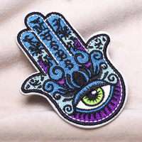 Patch brodé personnalisé en tissu 3D avec logo en relief, badges tissés, patchs à coudre ou thermocollants pour vêtements, patch brodé personnalisé à presser à chaud
