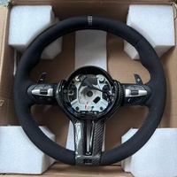 Volant en Alcantara noir pour BMW F10 F20 F15 F01 F22 F30 F34 F35 X3 X5 F36 F32 F80 F82 M3 M5 M4 M6 CS