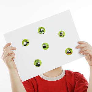 Etiqueta autoadhesiva aceptable de múltiples diseños promocionales, pegatinas personalizadas privadas, paquete de pegatinas baratas - Product Image 3