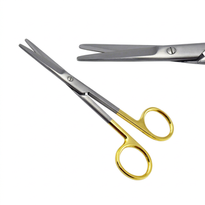 Ciseaux chirurgicaux Odontomed 2011 Mayo en carbure de tungstène 5 1/2" à extrémités arrondies/à extrémités droites, modèle de classe I ODM-50-64E CE - Product Image 1