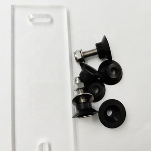 Glass Accessories <strong>Countersunk</strong> M8 Nylon Rubber Gasket <strong>Washer</strong> for Panoramic Padel Tennis Court - Product Image 4