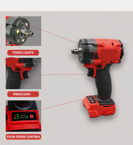 Clé à chocs sans fil électrique 750 Nm pour moteur sans balais <span class=keywords><strong>Milwaukee</strong></span> 18 V Lithium-ion – Outil de réparation automobile et de camion - Product Image 3