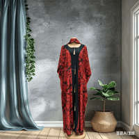 Nouvelle Collection 2025 – Robe Longue Africaine Chic Grande Taille pour Femme, Imprimé Diamant, Dentelle, Polyester Anti-Plis, Idéale Soirées et Cérémonies