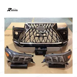 Kits de carrosserie de lifting pour Hilux Vigo 2005-2015 à Lexus Kit de carrosserie de pare-chocs avant pour 2012 Hilux Vigo Lexus Bodykit
