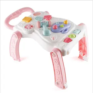 Baby Multifunctionele Walker Trolley Speelgoed Puzzel Kindje Desktop Walker