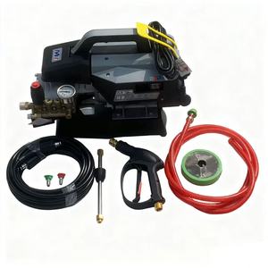 Nouvelle nettoyeuse <span class=keywords><strong>haute</strong></span> <span class=keywords><strong>pression</strong></span> électrique portable 1700W 120 bars pour voiture, usage domestique, professionnelle, 10L/min, pistolets de pulvérisation optiques - Product Image 5