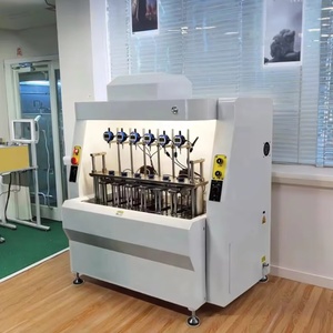 ISO75 ASTM D 648 1525 <span class=keywords><strong>6</strong></span> Estación DE TRABAJO HDT Máquina de prueba Vicat Deformación en caliente Probador de temperatura de punto de reblandecimiento Vicat - Product Image 4